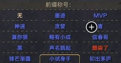 游戏个性称谓,打造专属游戏称谓攻略